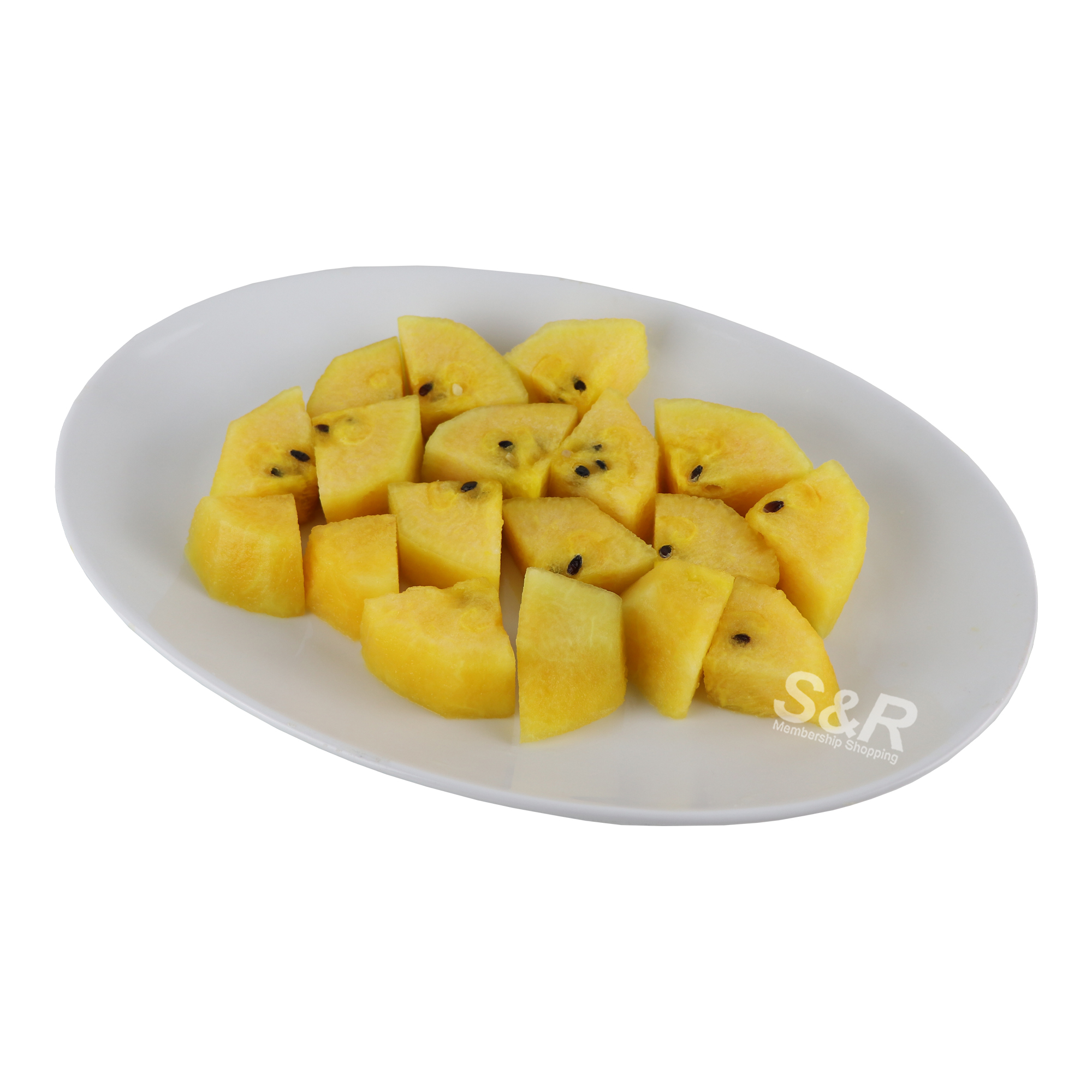 S&R Peeled Watermelon Yellow approx. 700g